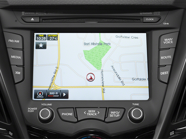 2013 Hyundai VELOSTER Turbo W/Blue Int