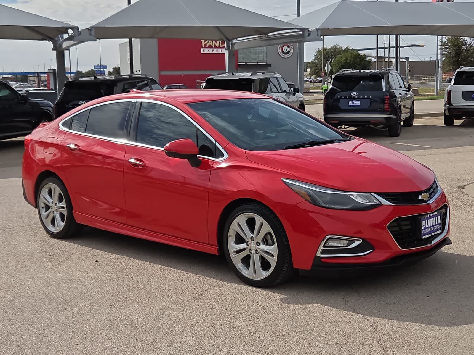 Used 2016 Chevrolet Cruze Premier with VIN 1G1BG5SM3G7245662 for sale in Odessa, TX