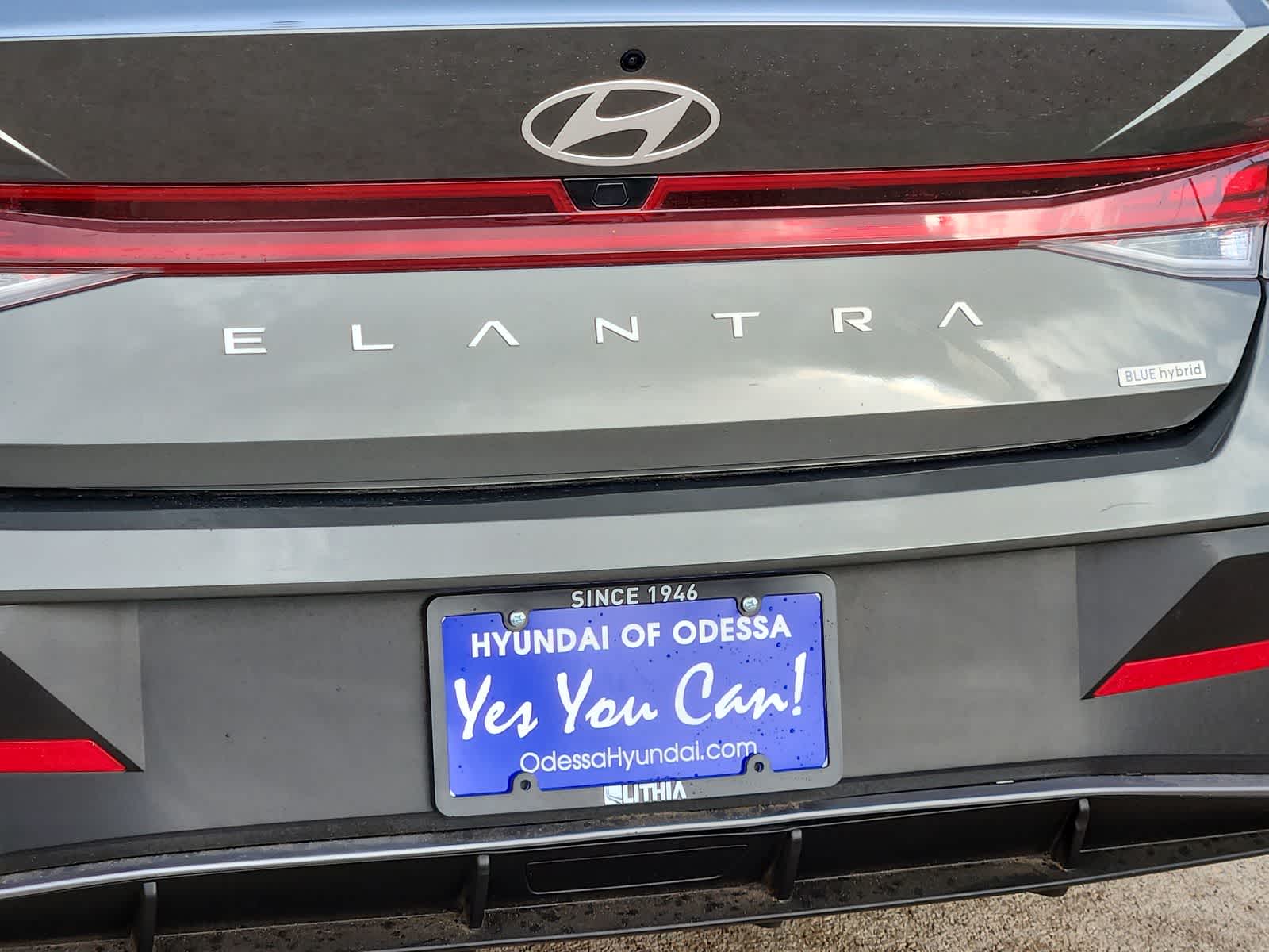 2025 Hyundai ELANTRA HYBRID Blue