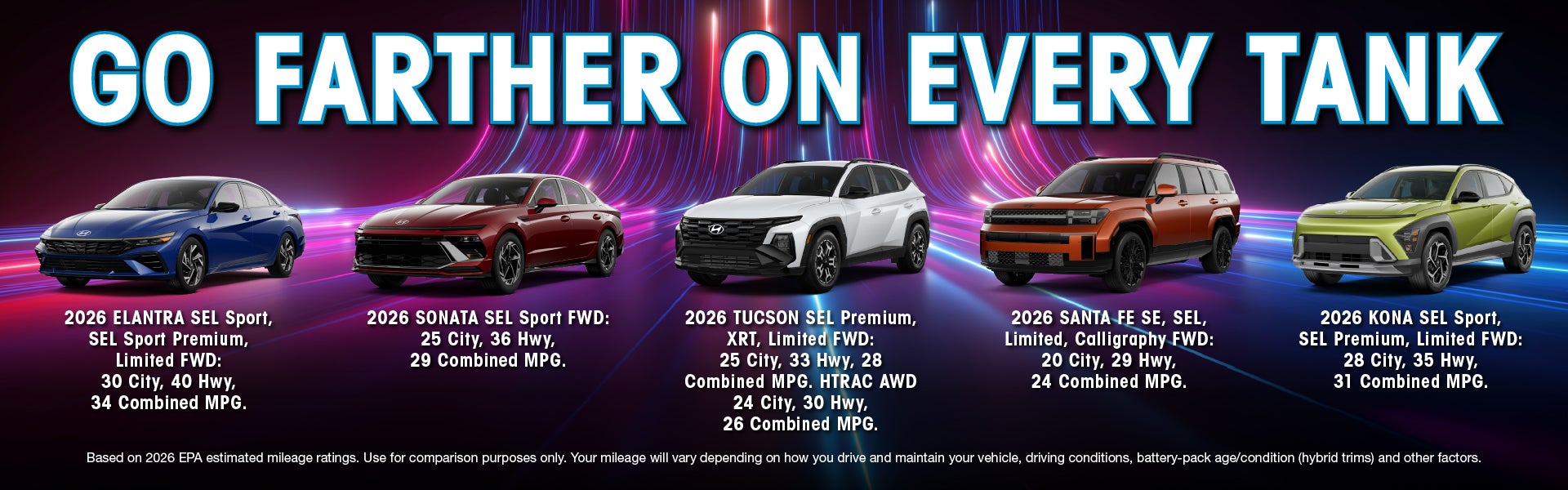 Go farther on every tank