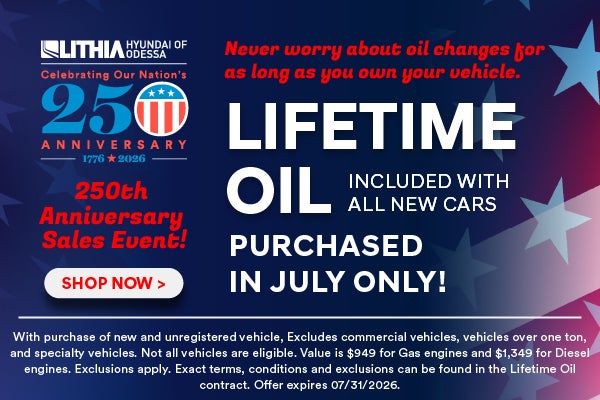 250th anniversary Sale Event